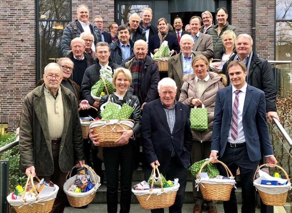 Gerüstet für die jährlichen Weihnachtsbesuche